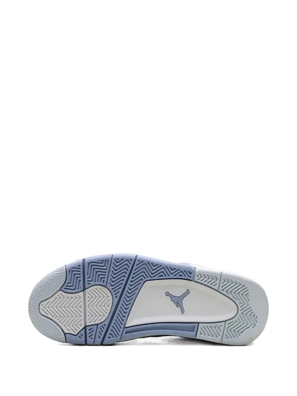 Air Jordan 4 "White/Aluminum/Blue Tint/Oil Green" tenisky