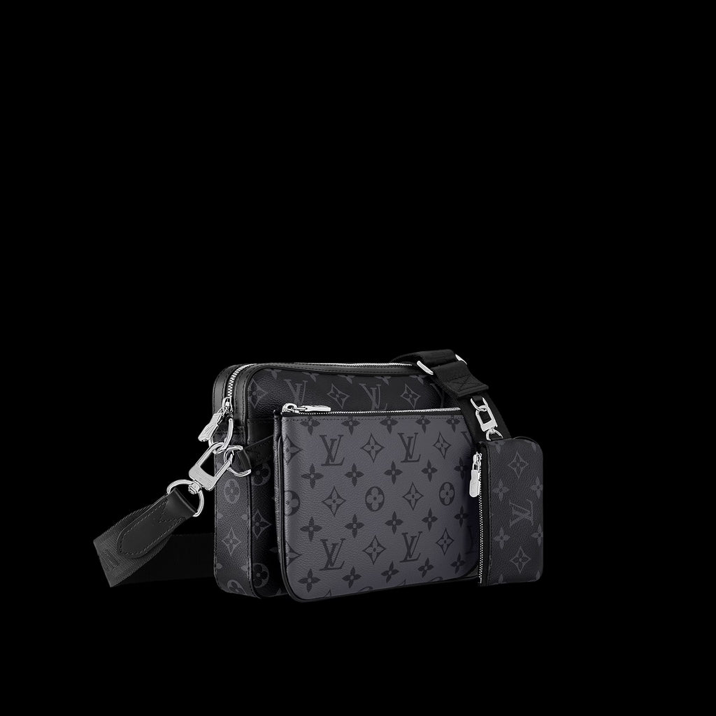Louis Vuitton Trio messenger čierny