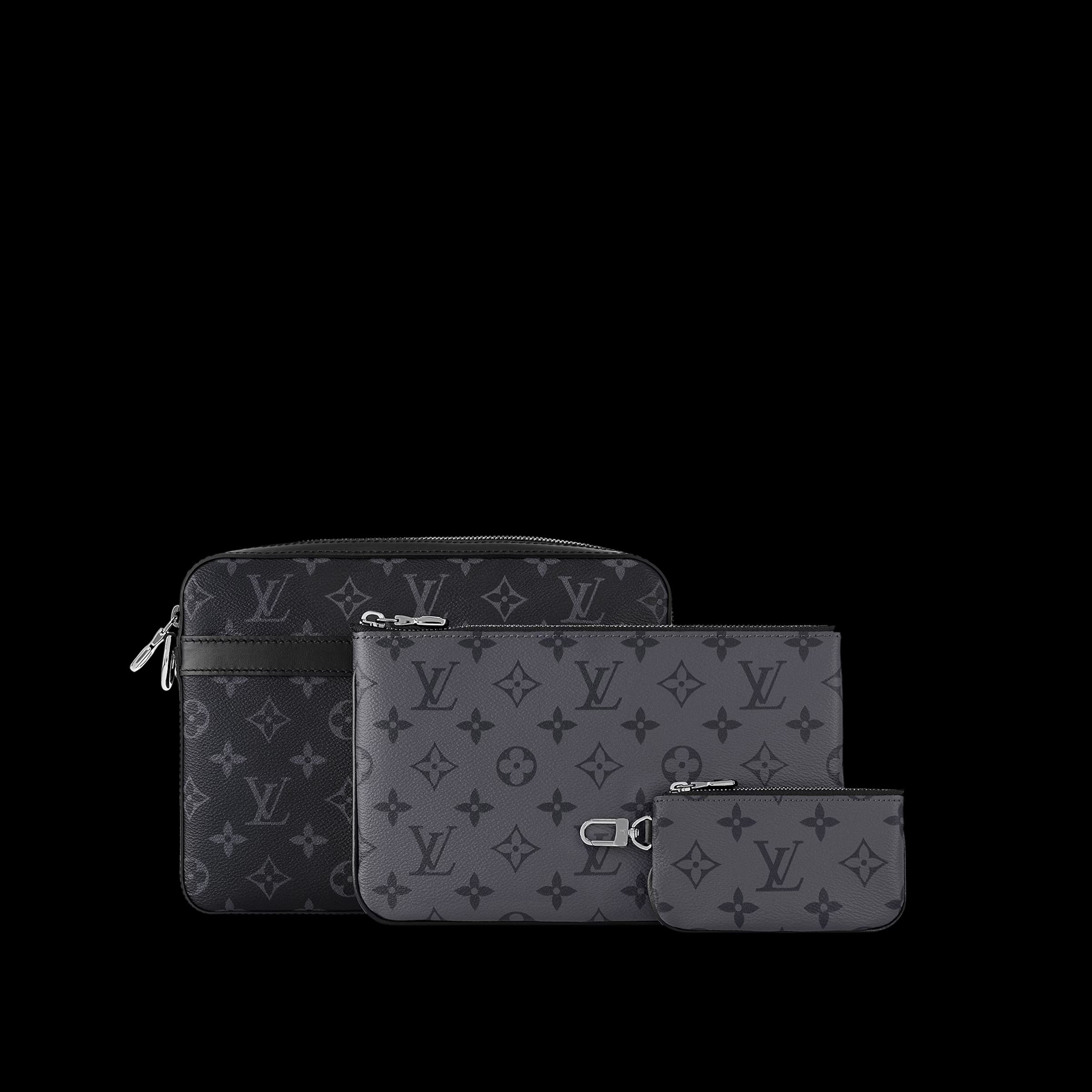 Louis Vuitton Trio messenger čierny