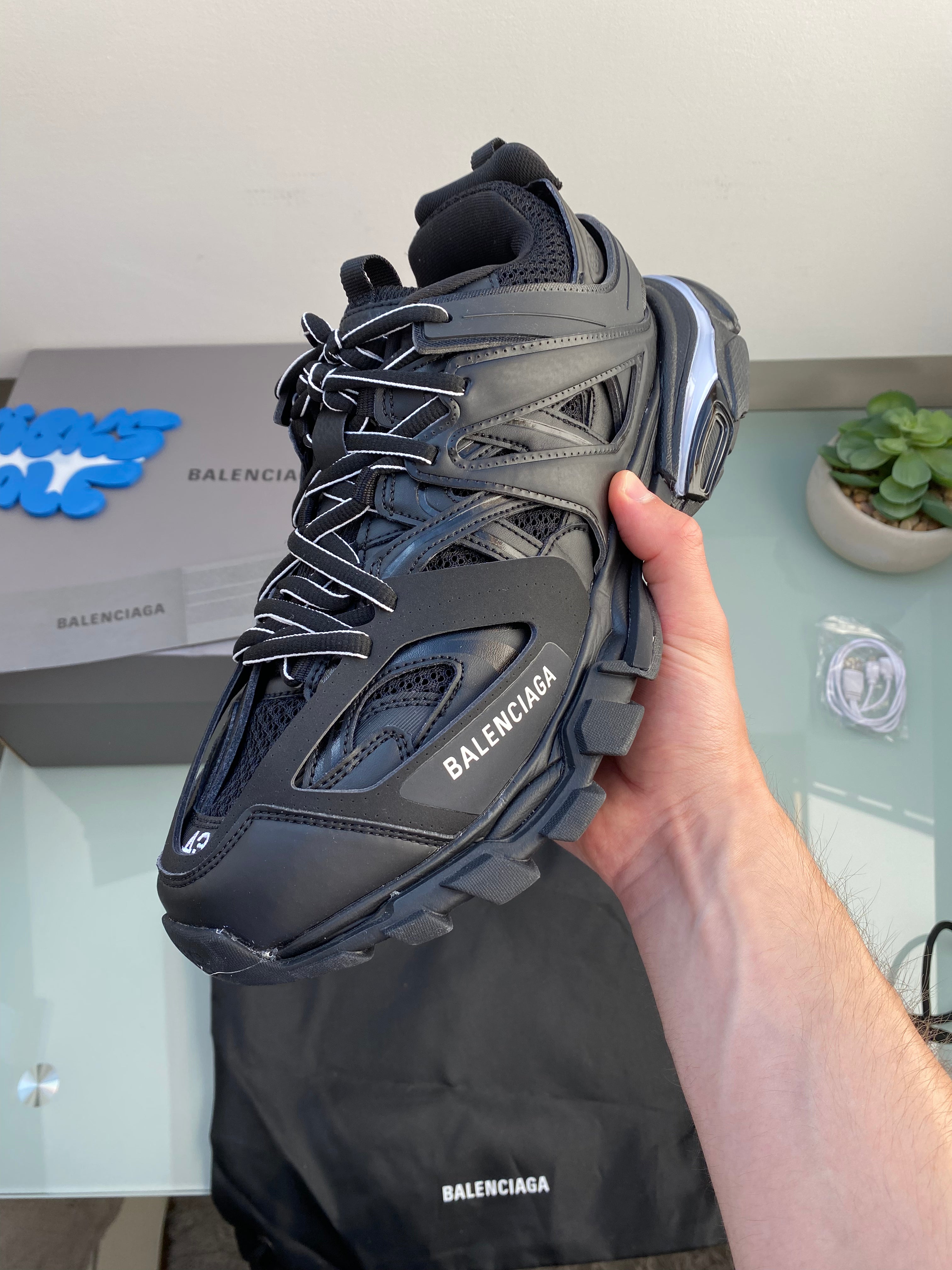 Balenciaga Track Led Black