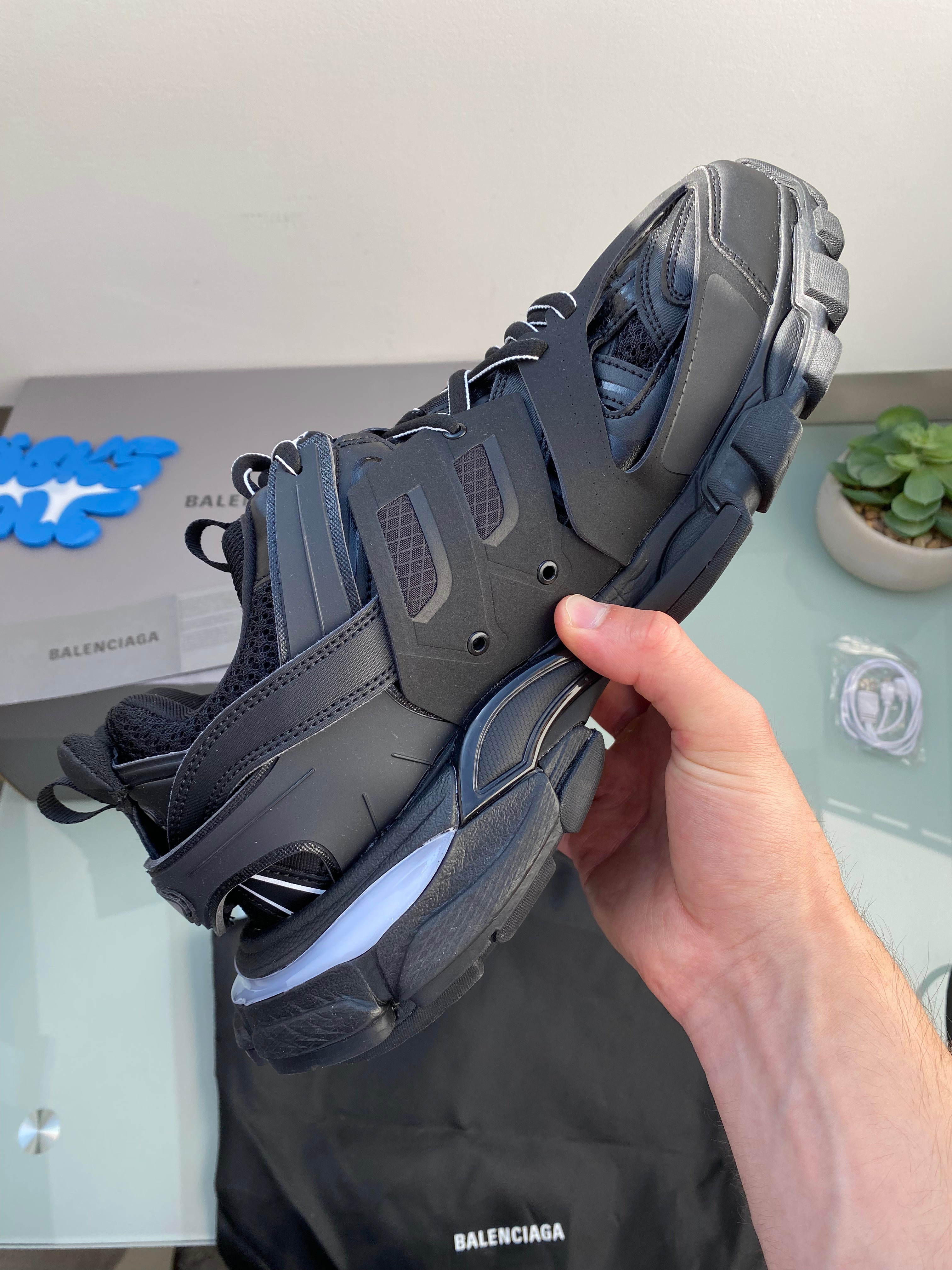 Balenciaga Track Led Black