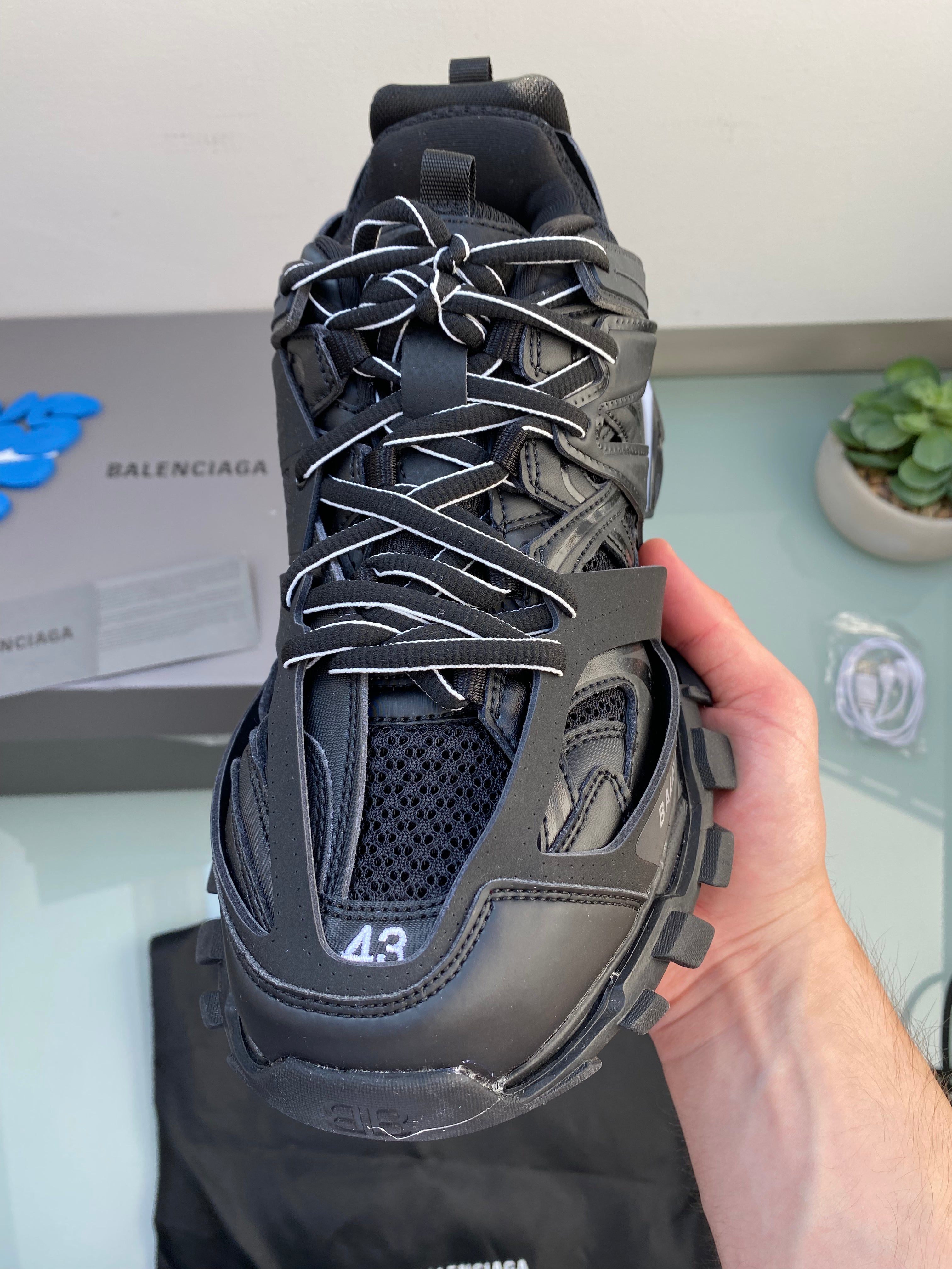 Balenciaga Track Led Black