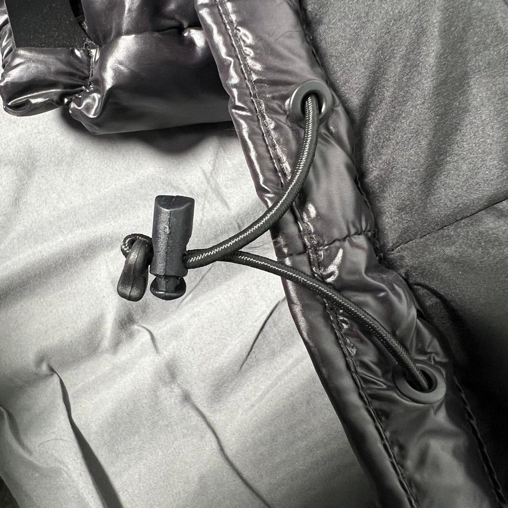 Moncler Maya Black - Pápreová bunda