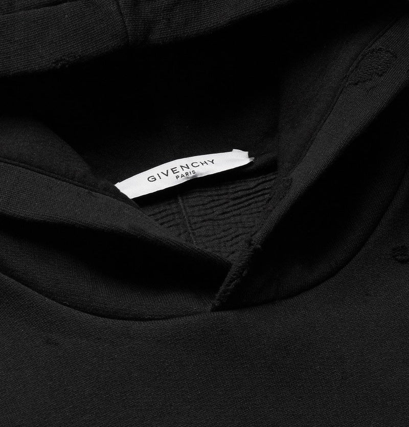 Ripped designer mikina