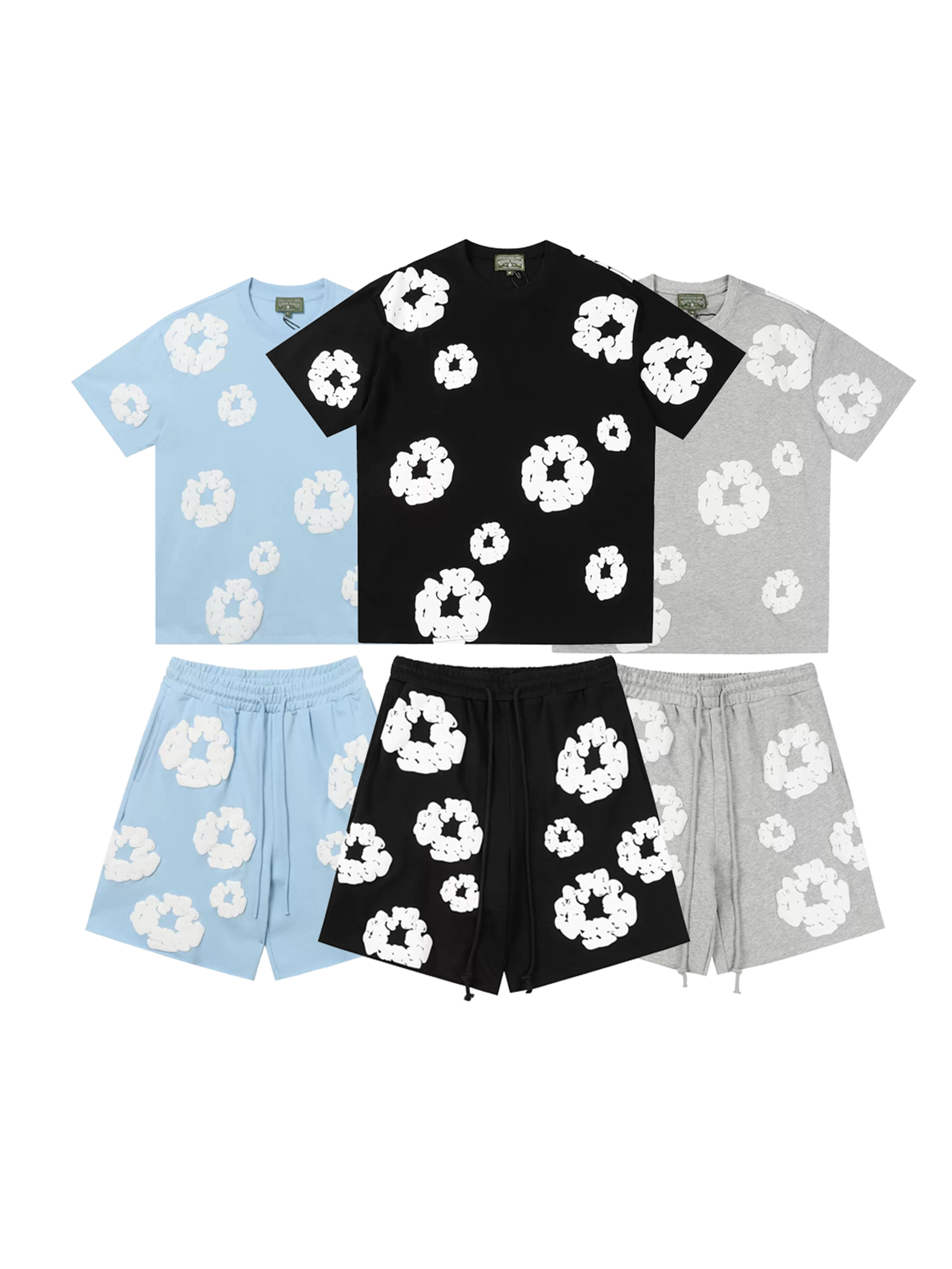 Denim Tears set tičko + kraťasy