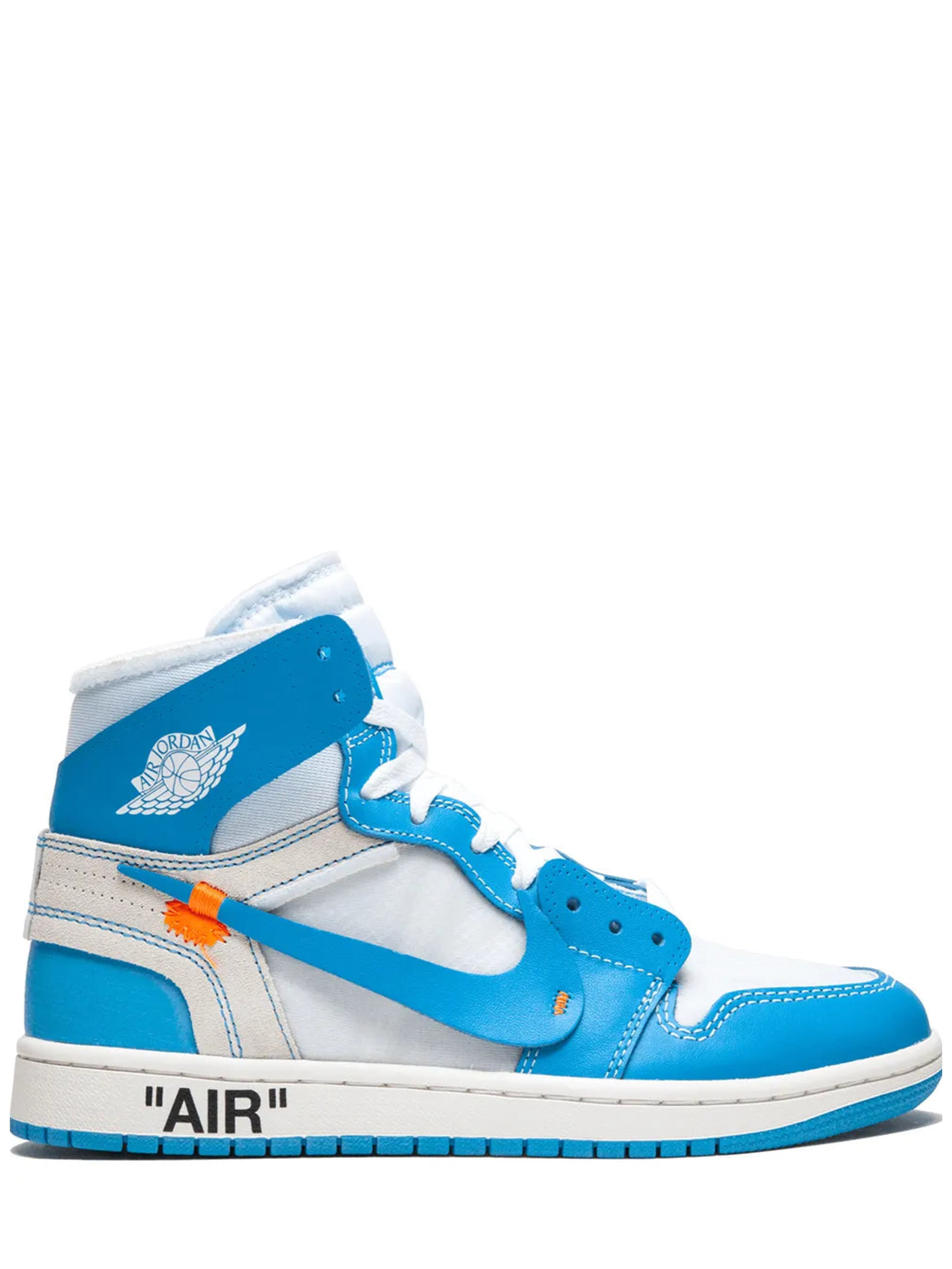 Jordan 1 Retro High "OFF-WHITE UNIVERSITY BLUE"