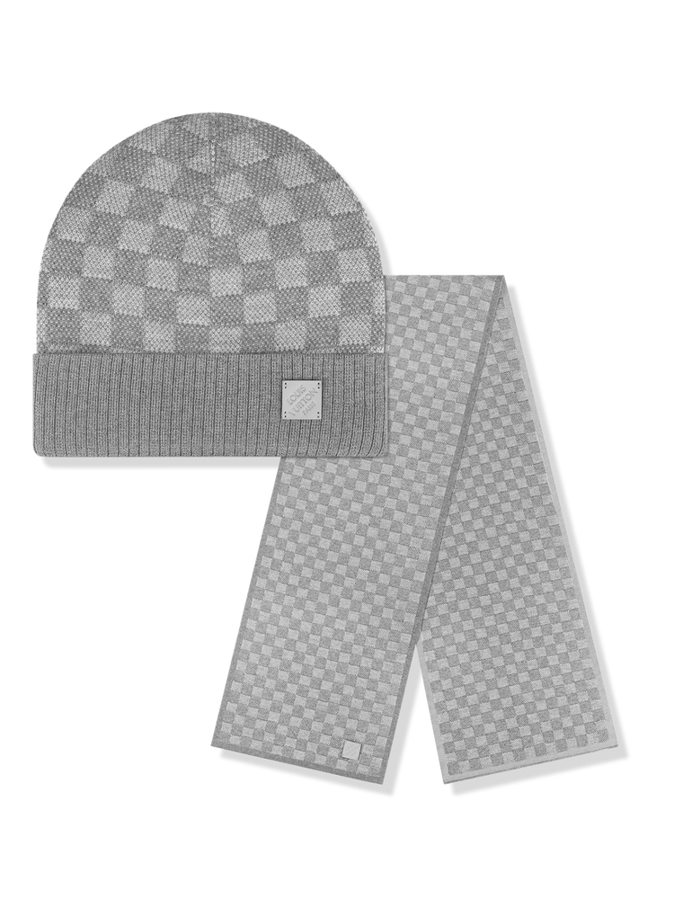 Louis Vuitton čiapka so šálom