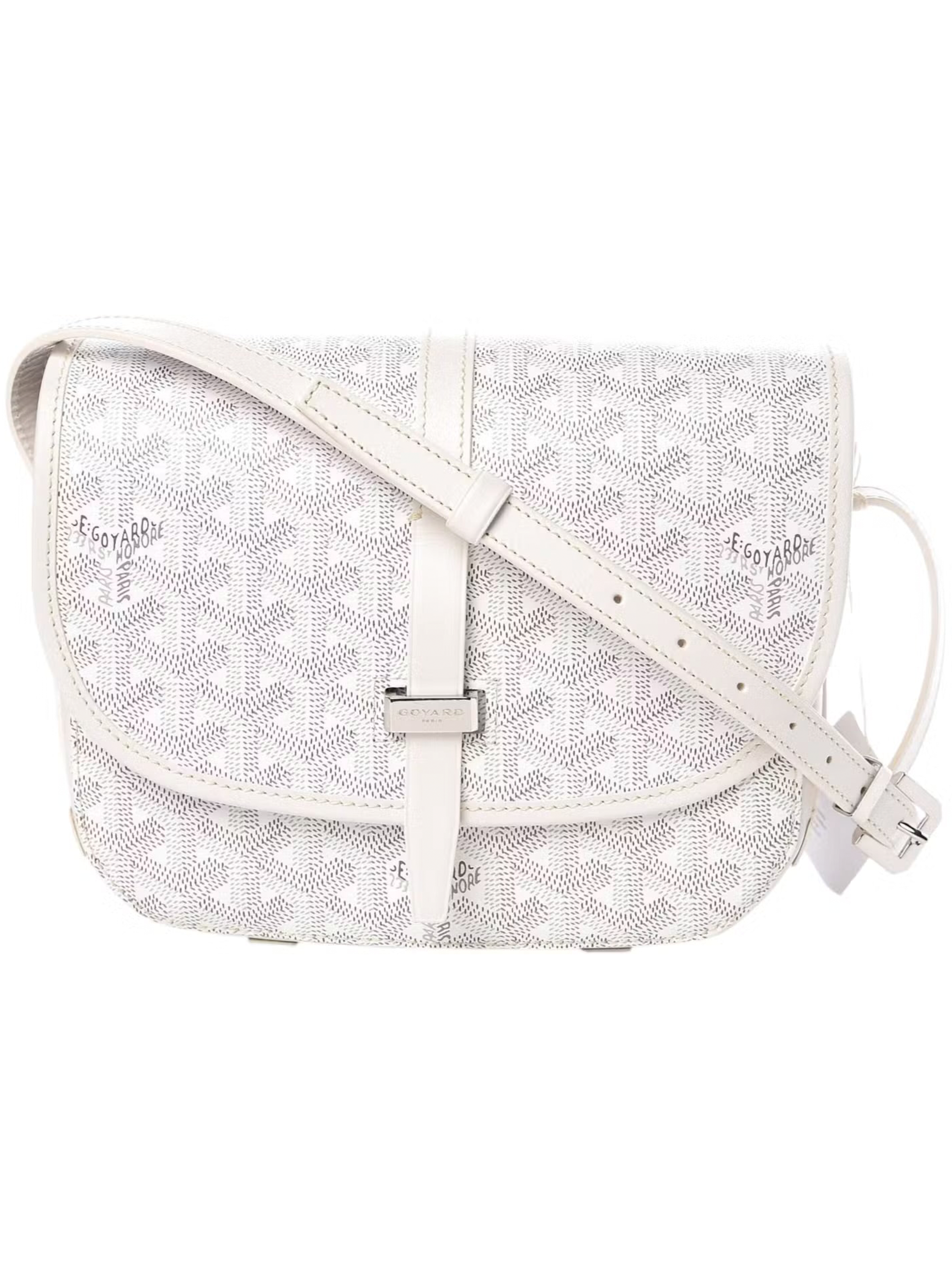 Goyard crossbody bag biely