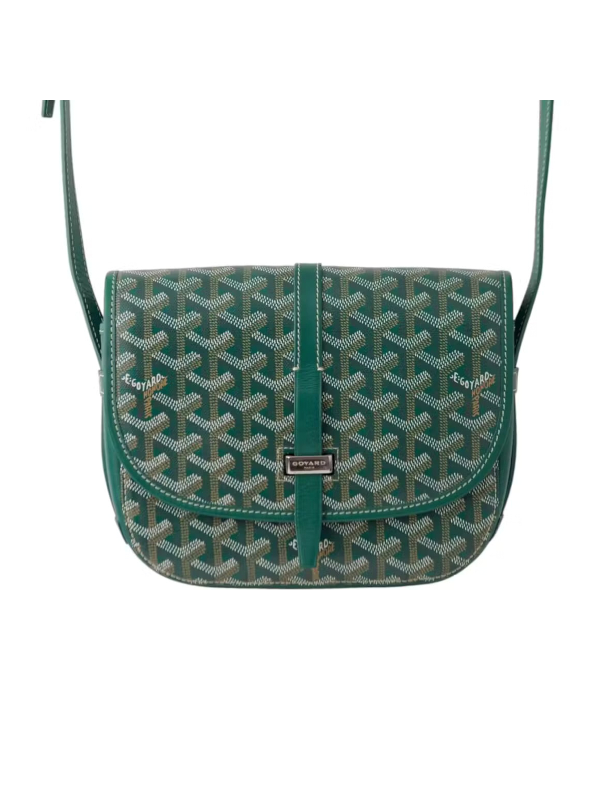Goyard crossbody bag zelený